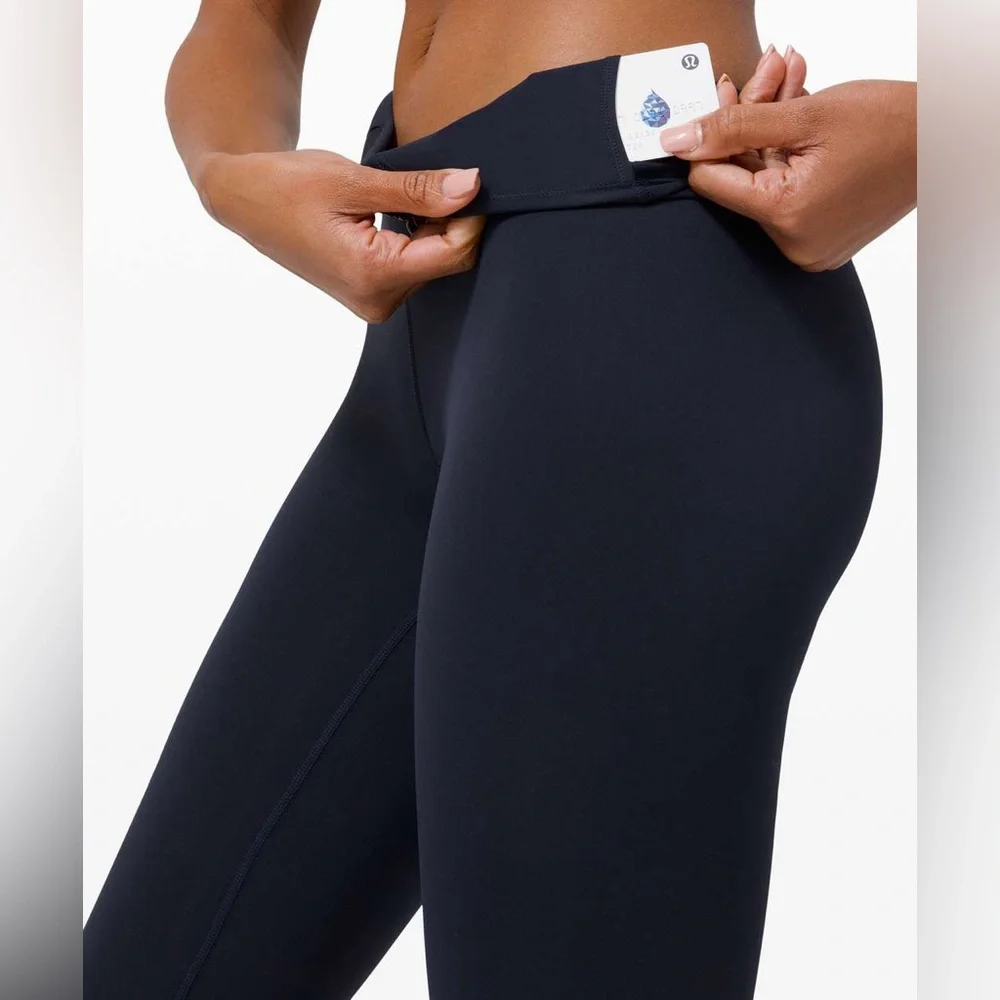 Lululemon Wunder Train High-Rise 25" in True Navy - Picture 4 of 10